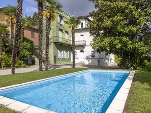 Bleu, Piscine, Biens, Ombre, Eco Hôtel, Recours, Pelouse, Jardin, Hacienda, Cour