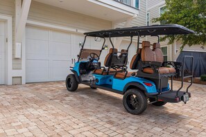 Golf Cart Included in Rental