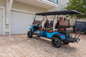 Golf Cart Included in Rental