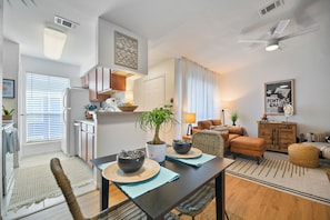 Open Living & Dining Space