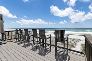 The beach is your backyard!
