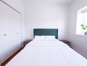 Bedroom 2 with queen size bed!