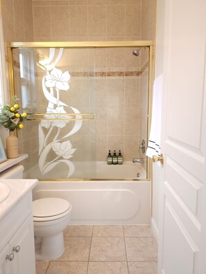 Private bathroom in master bedroom