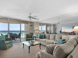 Beautiful Gulf Views from Living Area