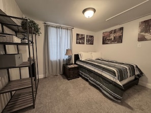 Bedroom 3 has one full-size bed (sleeps 2)