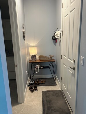 hallway entrance from the garage