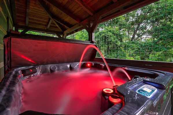 The perfect spot to unwind under the stars