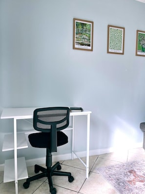 Designated workspace!
