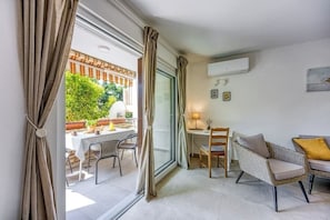 The Living Room connected with the Terrace.