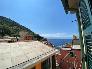 Blick von der Unterkunft