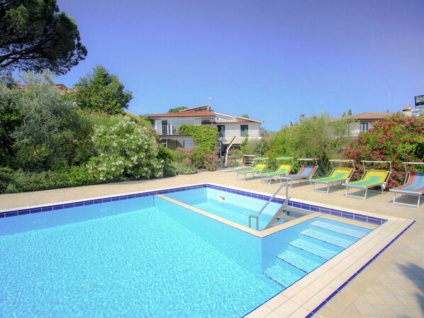 Swimming Pool, Resort, Outdoor Furniture, Eco Hotel, Shade, Hacienda, Estate, Villa, Sunlounger, Chair