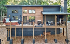 Savor mountain moments w/ jacuzzi, grill, fireplace, forest views and more!