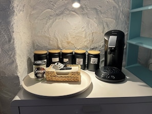 Kaffe och/eller kaffebryggare