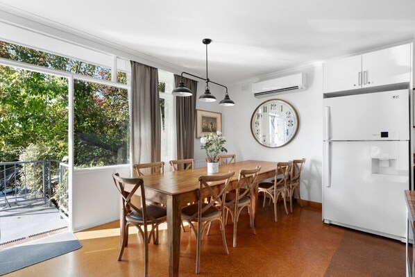 Shared dining area