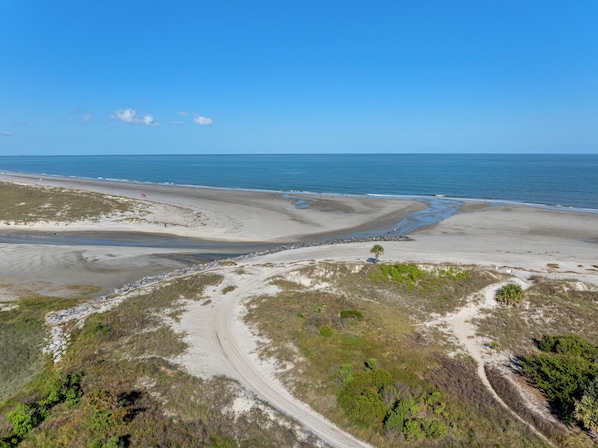 Unwind and let the serene beach view set the tone for a peaceful stay.