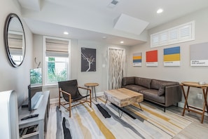 Elegant living space with open design.