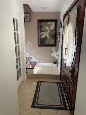 Beginning of the stairs