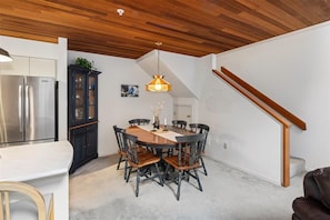 Dining area: Seats six people