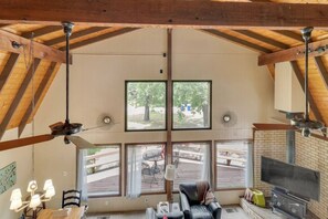 Open concept living room and kitchen