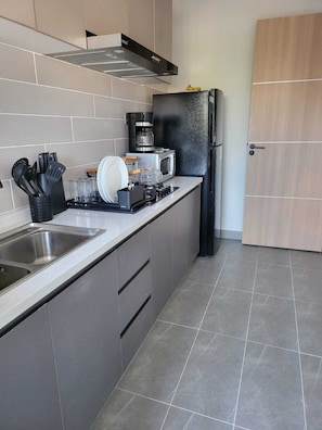 Espaço de cozinha partilhado