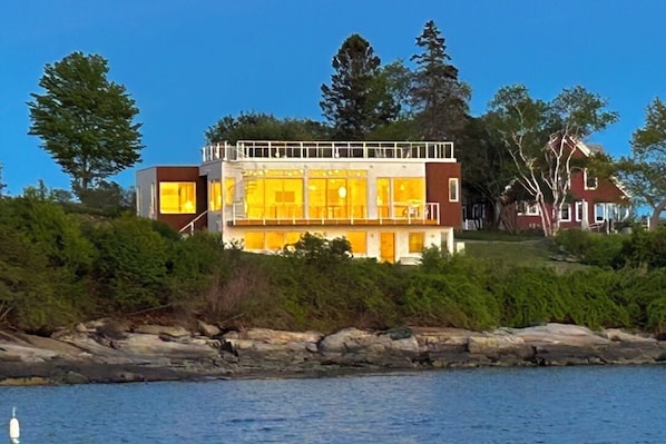 At dusk