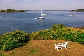 Front yard over water