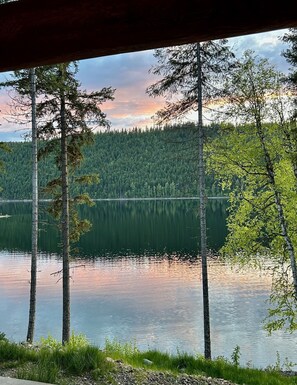 Vue depuis l’hébergement