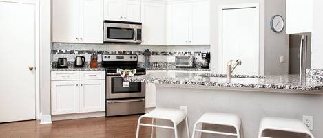 Fully equipped kitchen