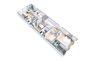 Floor plan of the home