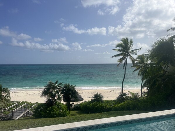 View from the pool