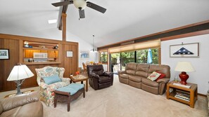 Cozy living room with ample seating