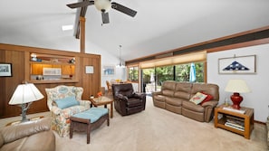 Cozy living room with ample seating