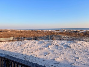1/2 acre Fenced in private yard. Great for the pups and kids.
