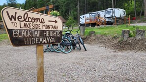 Welcome sign
