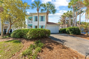 Driveway - Parking is available for up to three vehicles.