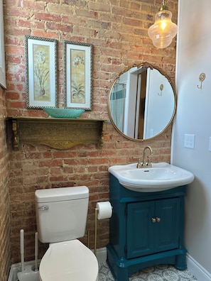 Master bathroom with walk-in shower