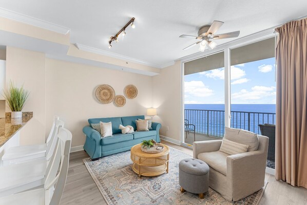 Living area with a view