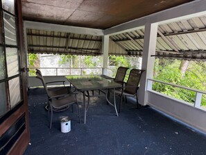 Outdoor dining