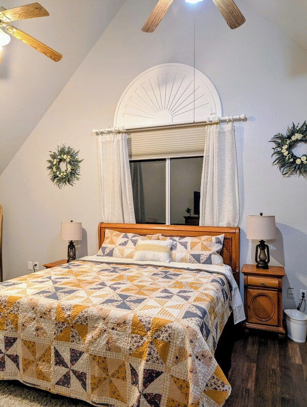 Split King adjustable tempurpedic bed.