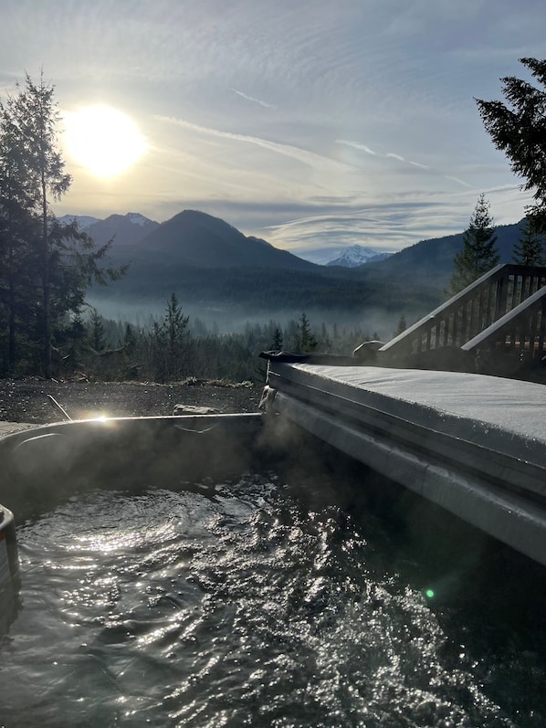 Bain à remous extérieur