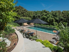Piscine maison de vacances