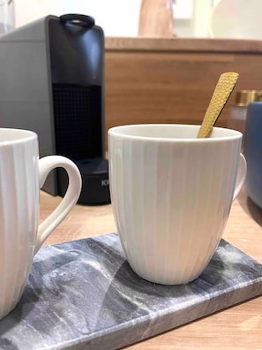 Kaffe och/eller kaffebryggare