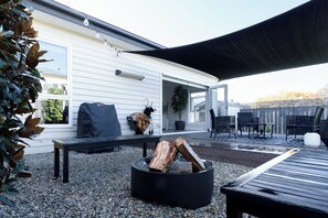 Fire up the BBQ and relax under the stars