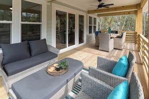 Relaxing Second Level Deck