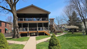 Rear of home