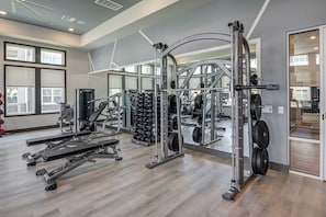 Fitnessbereich