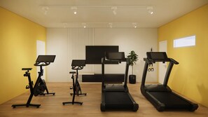 Fitnessbereich