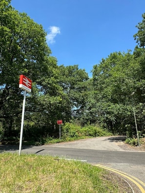 Worplesdon Station, only a 2 minute walk away!