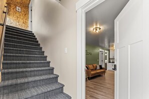 Entrance to the Downstairs apartment