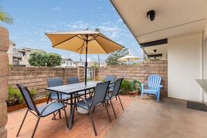 Architecture, Building, House, Patio, Chair